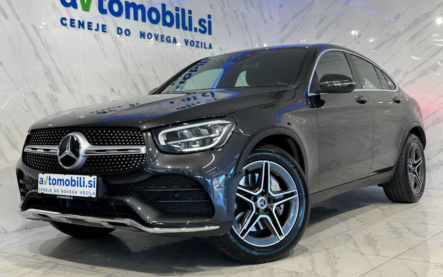Zunanja slika - Mercedes-Benz GLC coupe - 220d|4Matic|AMG Line|Kamera|Kljuka|SLO|1.Lastnik|. - 1