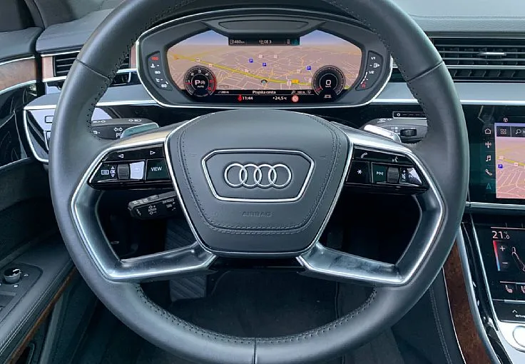 Zunanja slika - Audi A8 - 50 TDI quattro MASAŽA-HLAJ.SED.-JAMSTVO GRATIS - 5