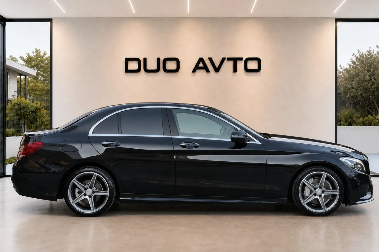 Notranja slika - Mercedes-Benz C-Razred - 200D-AMG LINE-AVT.-USNJE-KAMERA-18COL-BURMESTER - 9