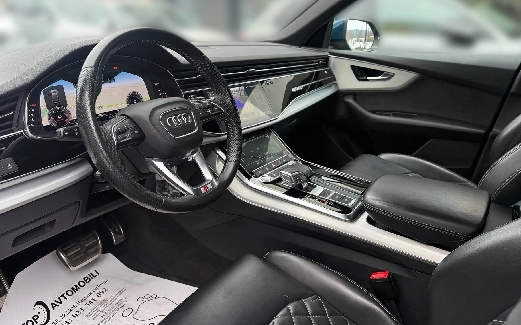 Zunanja slika - Audi Q8 - 50 TDI Q S LINE HD MATRIX ZRAČNO RADAR KAMERA ... - 16