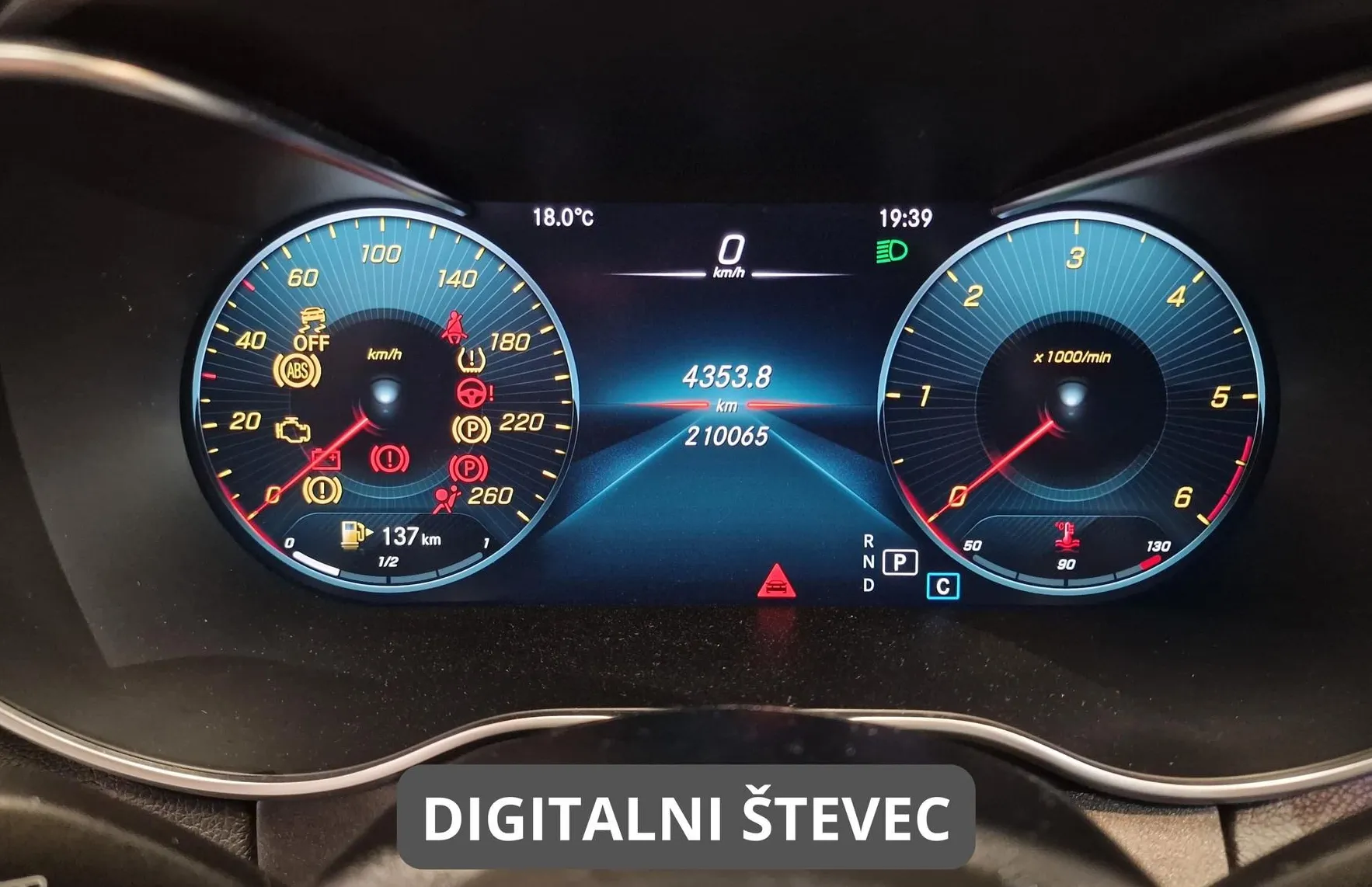 Zunanja slika - Mercedes-Benz C-Razred - C 220 d 4MATIC|AMG|VIRTUAL|KAMERA|ACC|FULL LED - 14