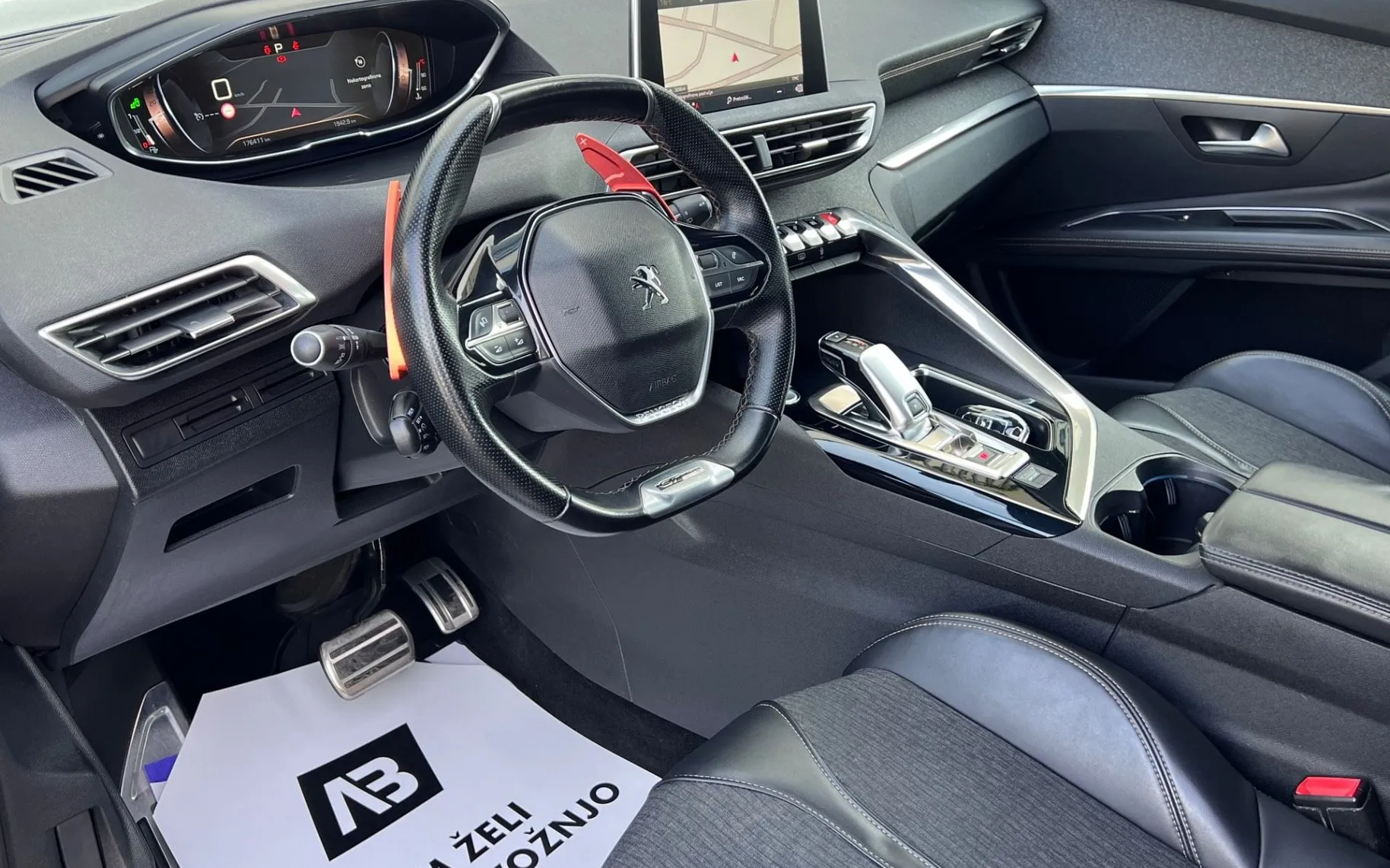 Notranja slika - Peugeot 3008 - 1.5 BlueHDI+GT LINE+FULL LED+KAMERA+NAVI - 10