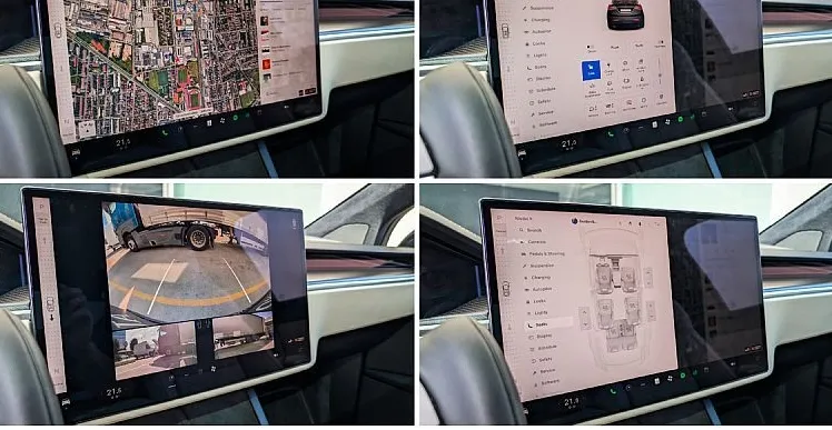 Zunanja slika - Tesla Model X - Plaid All-Wheel Drive Yoke Avtopilot kljuka - 12