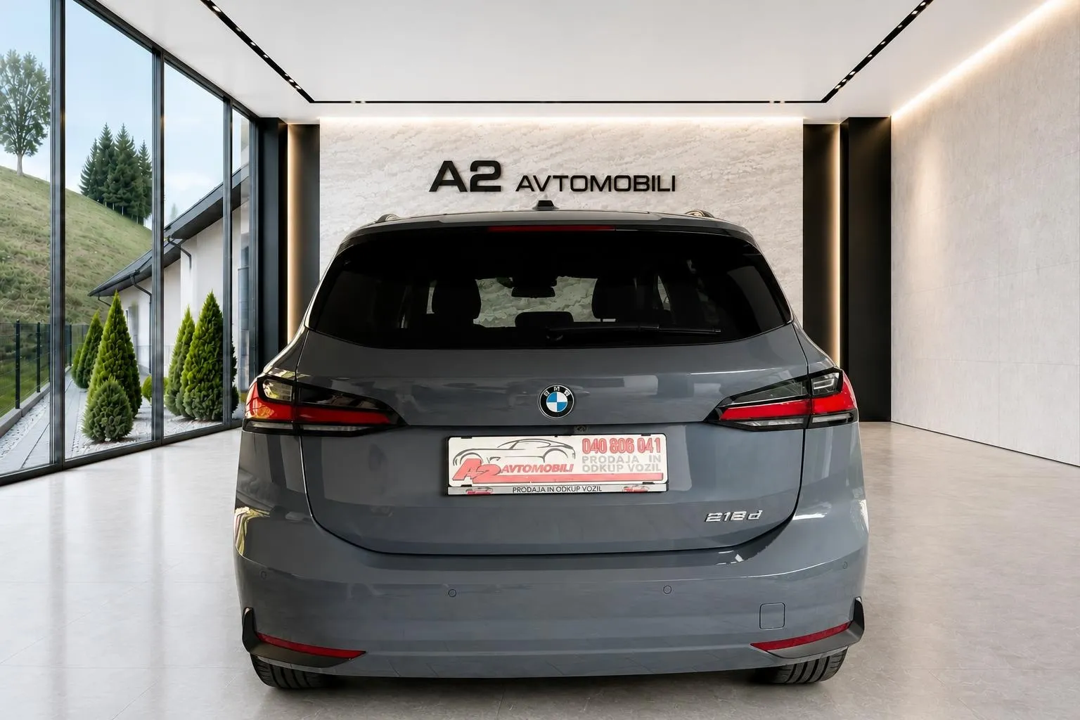 Zunanja slika - BMW serija 2 Active Tourer: - 218d Active Tourer Avt.-FUL LED-KAMERA-1.lastnik- - 4