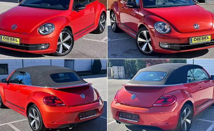 Zunanja slika - VW Beetle - Cabriolet 2.0 TDI BMT Sport DSG °OPREMA CLUB° - 12