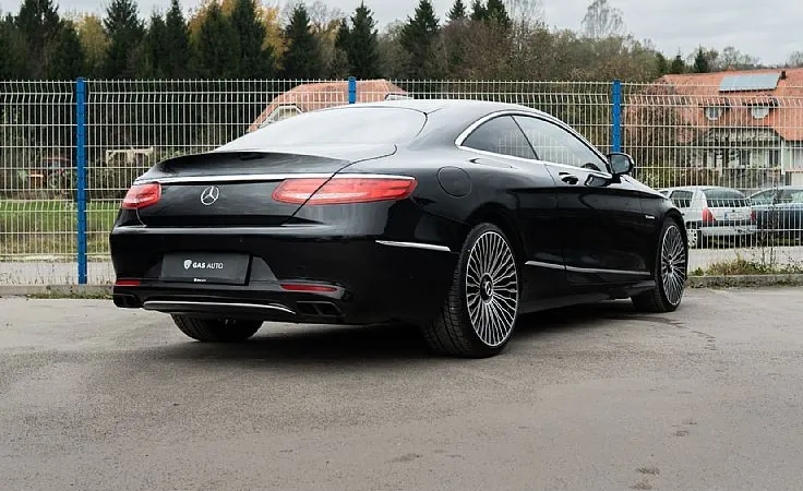 Zunanja slika - Mercedes-Benz S-Razred - 500 Coupe 4MATIC 360 LED Asist 22col Burmester - 5