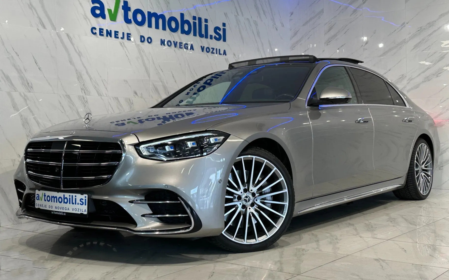 Zunanja slika - Mercedes-Benz S-Razred - 450 Long|4Matic|AMG|Pano|HUD|Hlaj|Burmester|Klju - 1