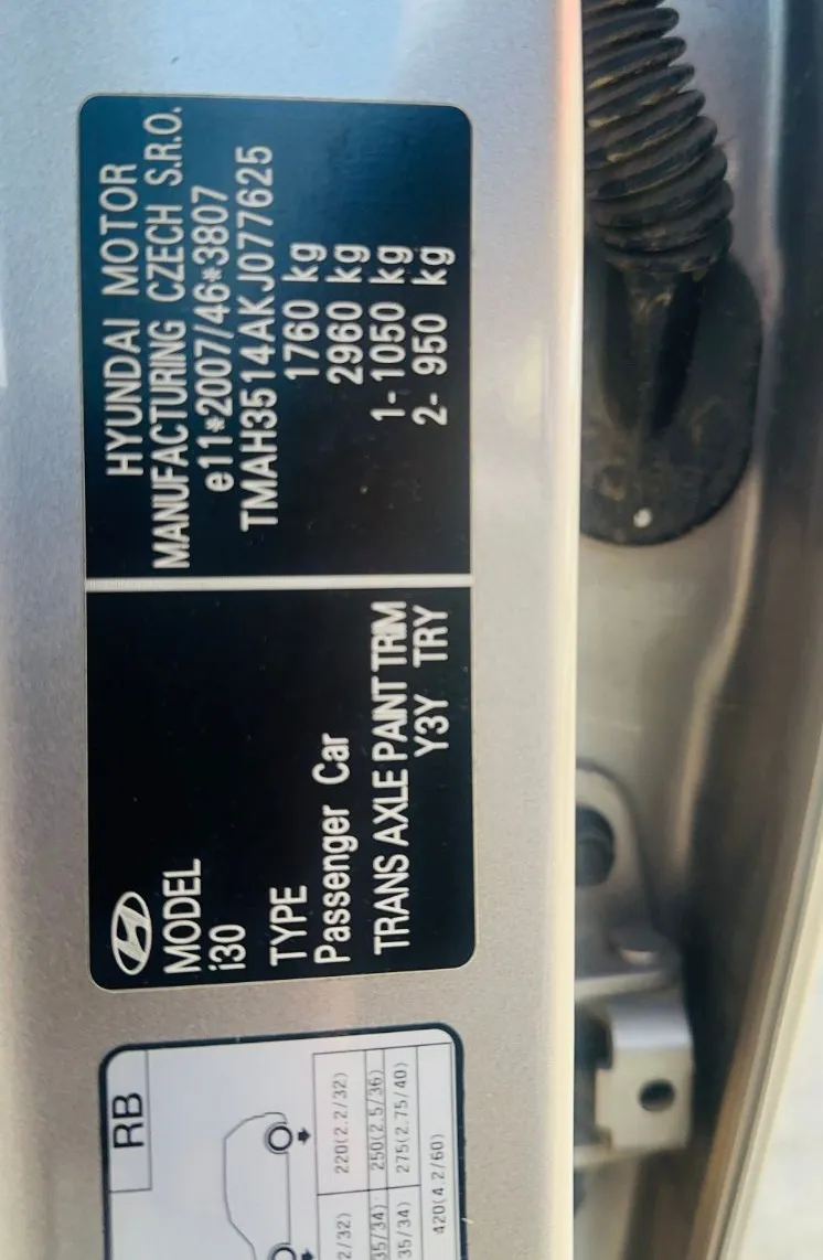Zunanja slika - Hyundai i30 - 1.4 MPI 74 KW.SLOVENSKI.SAMO 86.000 KM.BENCIN - 6