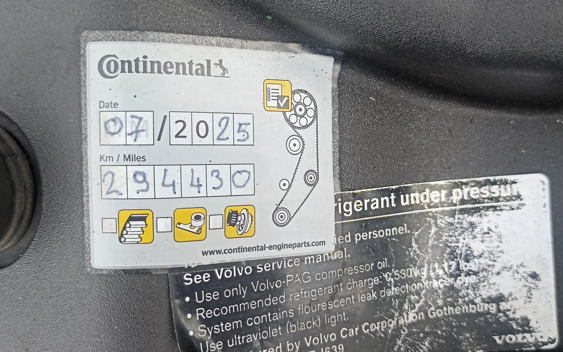 Servisna knjižica - Volvo S40 - 1,6 D - 15