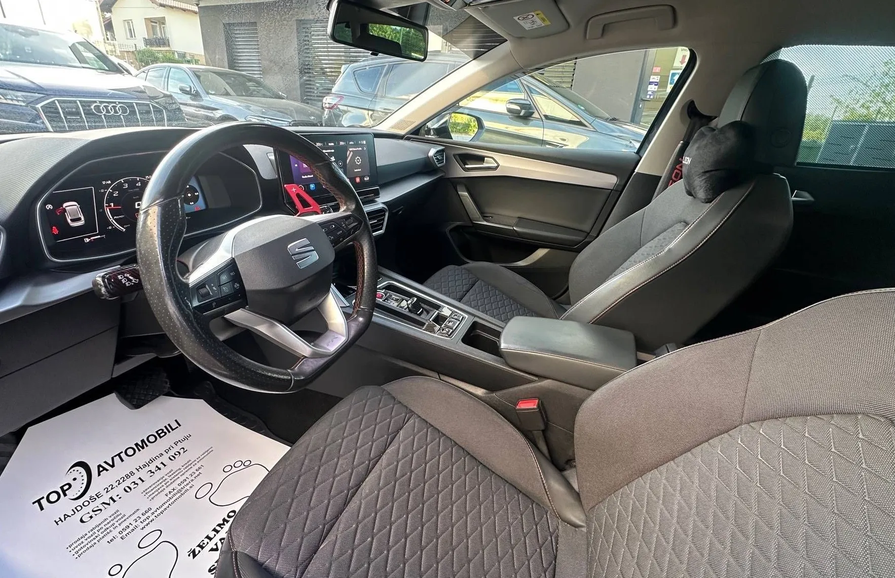 Zunanja slika - Seat Leon - ST 2.0 TDI FR LED ACC NAVI LINE ASIST VIRTUAL TOP - 13