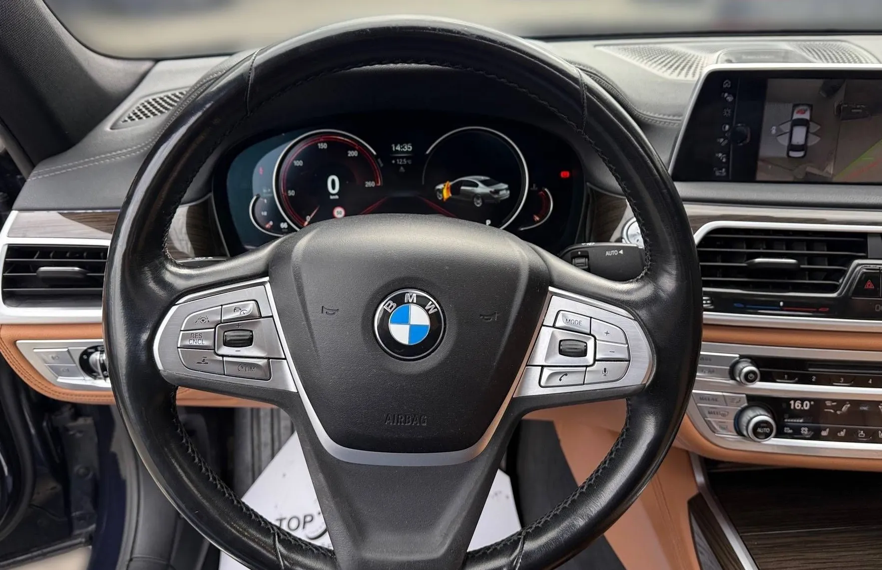 Zunanja slika - BMW Serija 7 - : 740Ld xDrive LED NAVI PDC MEMORY 360KAM RADAR TOP. - 14