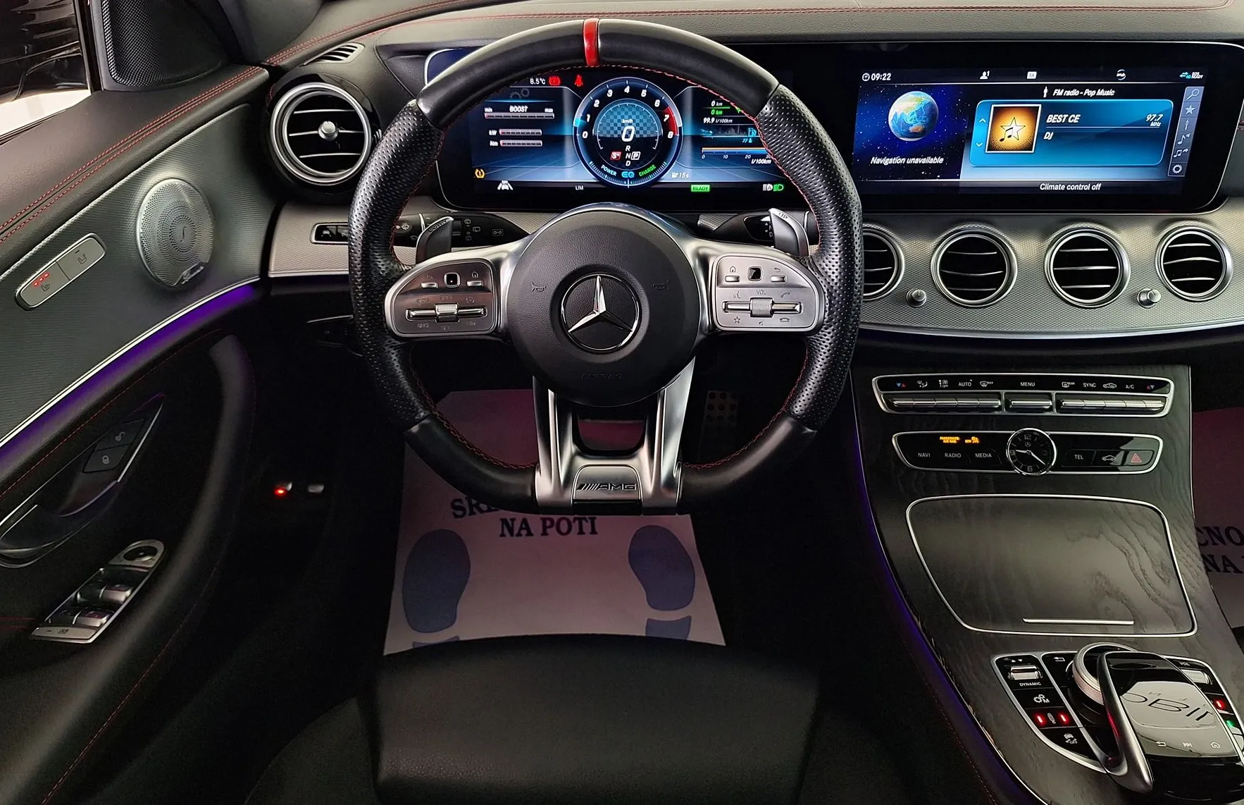 Zunanja slika - Mercedes-Benz E-Razred - Mercedes AMG E53 4MATIC+BURMESTER•AMBIENT•CRYSTAL - 9