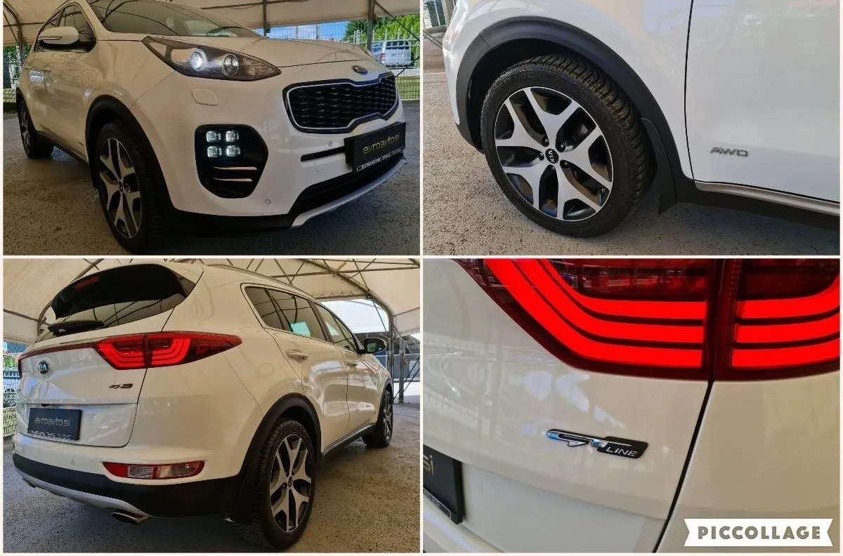 Notranja slika - KIA Sportage - 4WD 1.6 T-GDI GT-Line•1 Lastnik•Slovensko poreklo. - 9