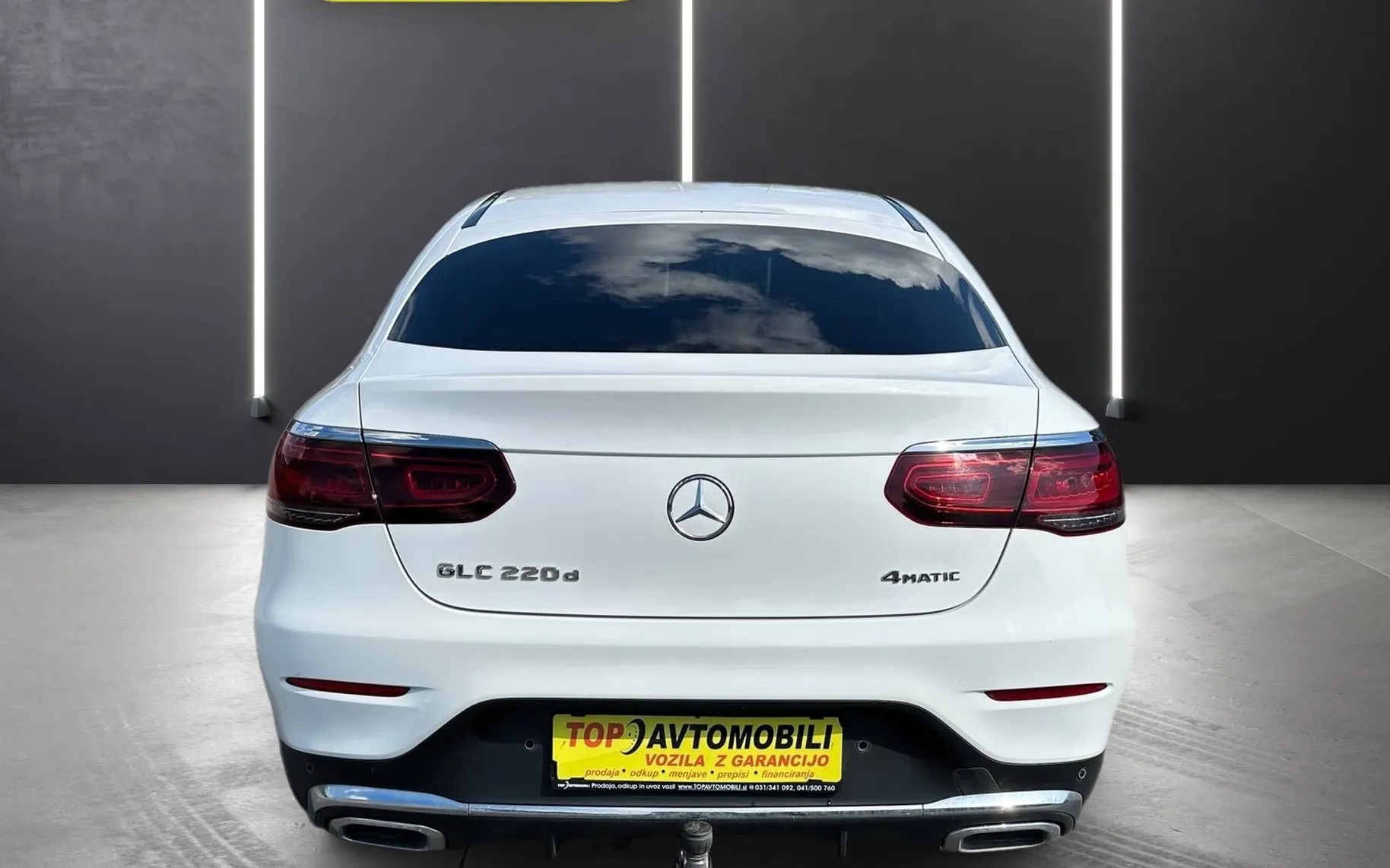 Zunanja slika - Mercedes-Benz GLC-Razred - GLC coupe 220d 4MATIC AMG LINE LED RADAR KAM 360 USNJE NAVI - 7