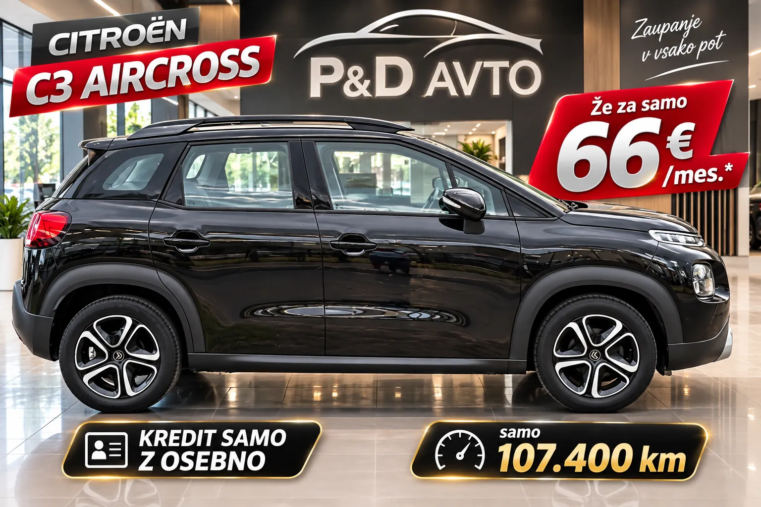 Zunanja slika - Citroën C3 - Aircross 1,2 PureTech 82 Feel - 1