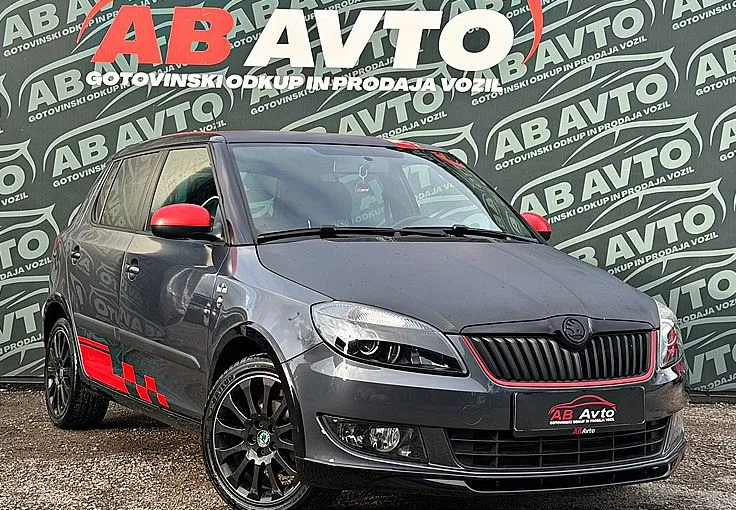 Zunanja slika - Škoda Fabia - 1.2 TSI MONTE CARLO+SLO+1LASTNIK+SERVISIRAN+UGODNO - 1