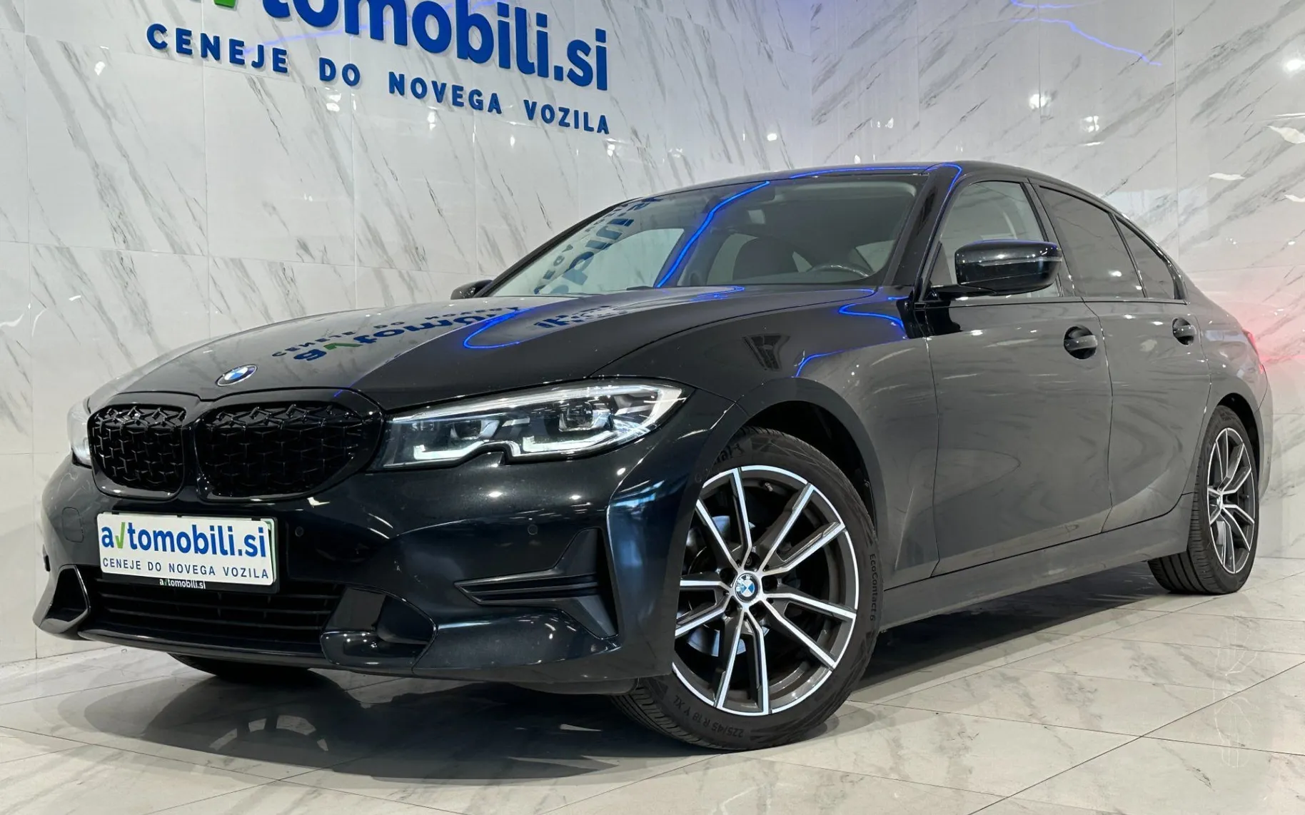 Zunanja slika - BMW serija 3: - 318i Sport Line |Led|Kamera|Virtual|Navi|Gretje| - 1