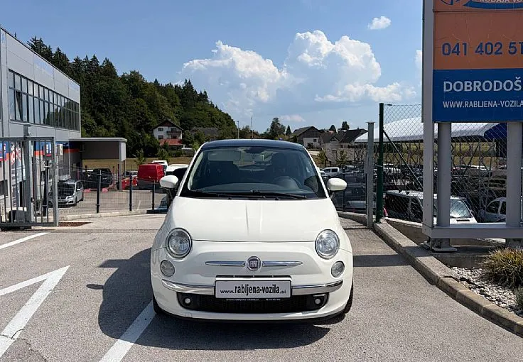 Zunanja slika - Fiat 500 - 0.9 TwinAir Turbo Lounge ZELO LEPP PANORAMA - 2