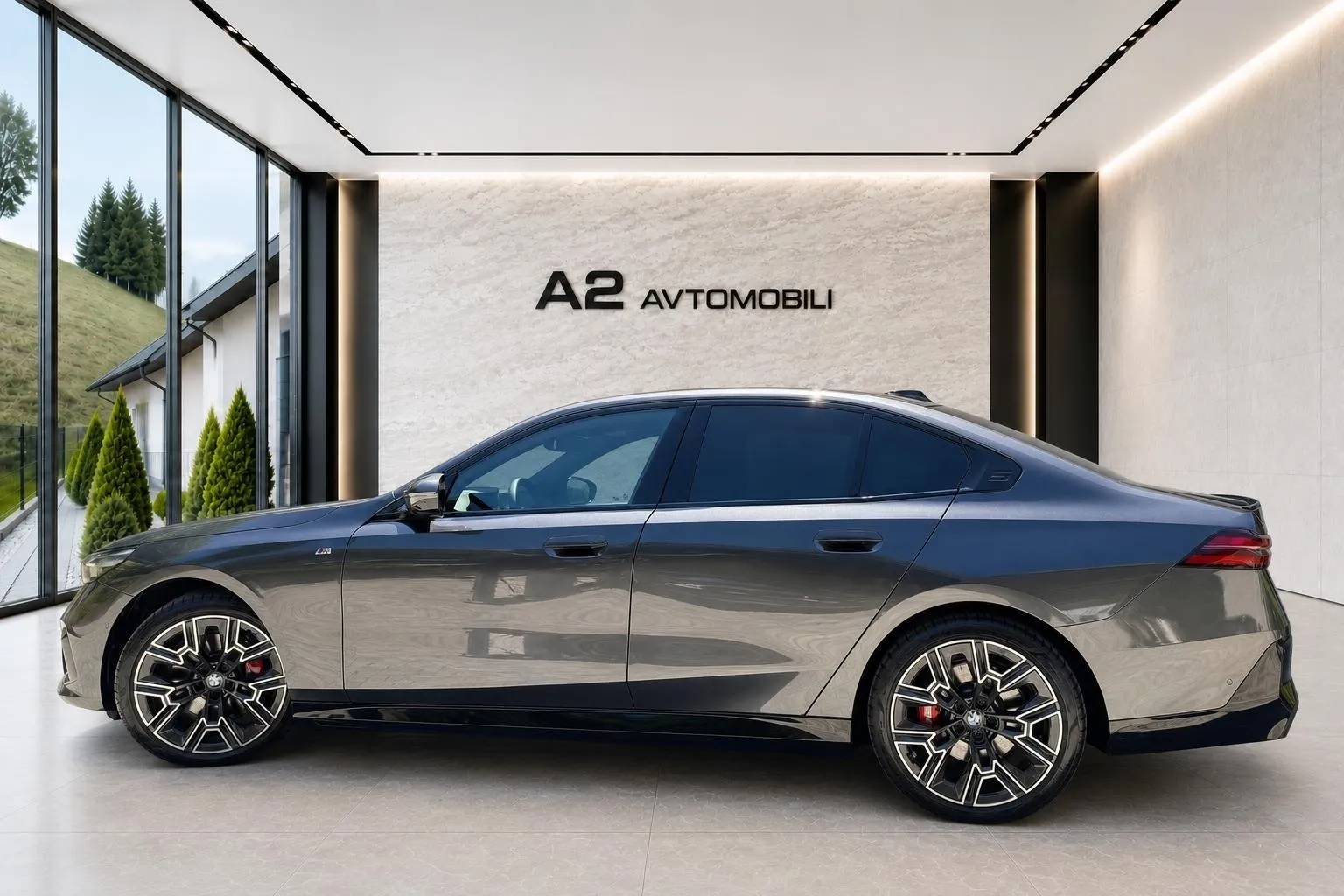 Notranja slika - BMW serija 5: - 540d xDrive Avt.-M-sport-PRO -PANORAMA-BOWERS-HLAJ - 9