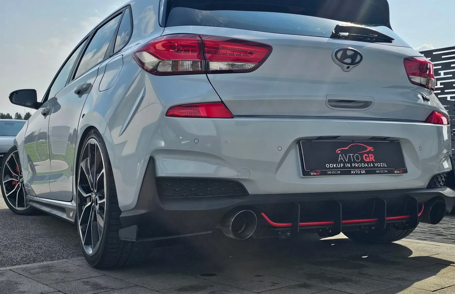 Zunanja slika - Hyundai i30 - 2.0 T-GDI N Performance-PERLA LIGHT BLUE- ODLIČEN- - 9
