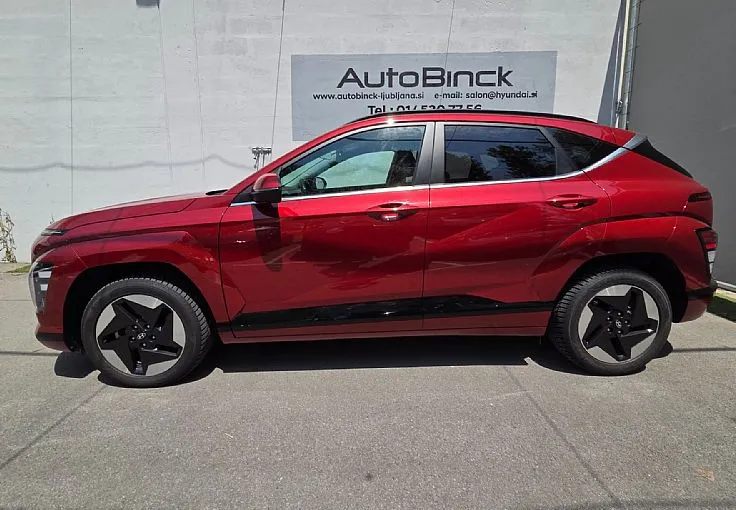 Zunanja slika - Hyundai Kona - EV 48.4 kWh Premium Toplotna črpalka Winter - 3