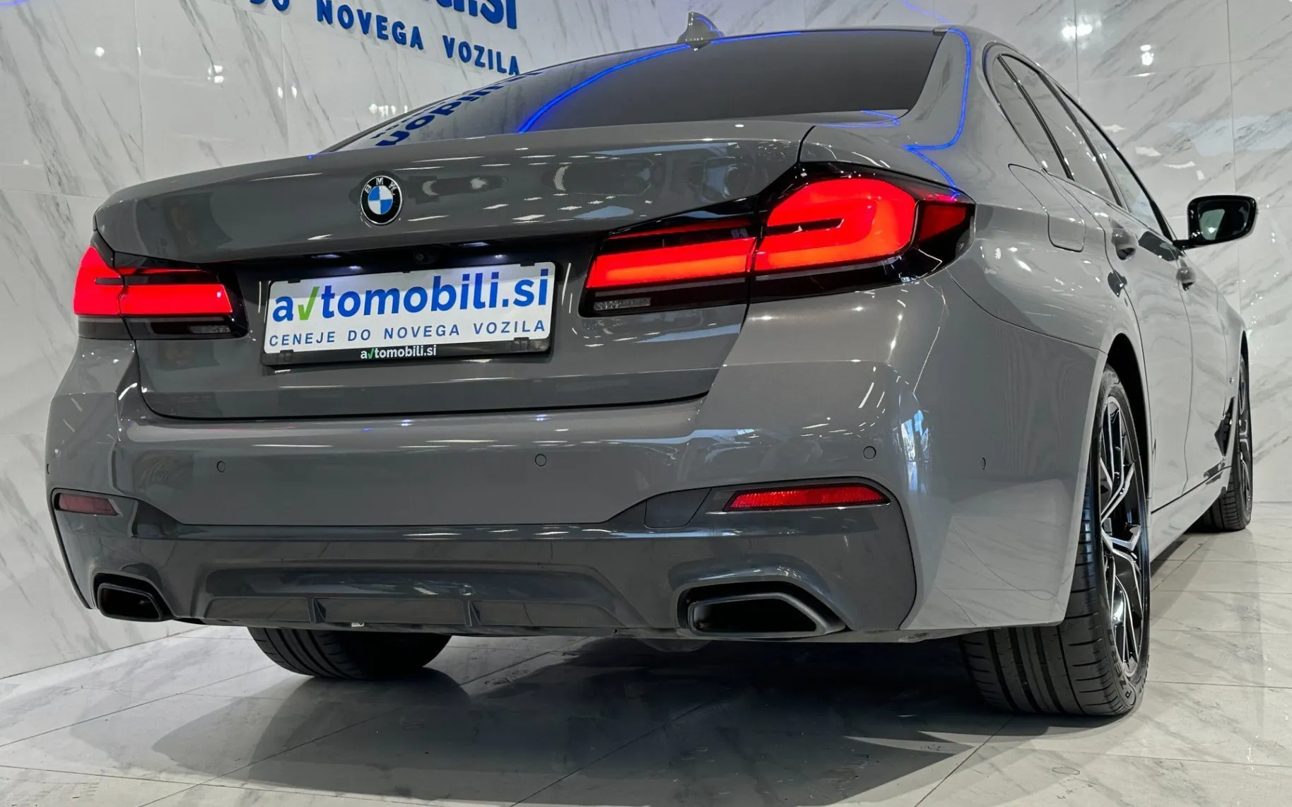 Zunanja slika - BMW serija 5: - 520d |xDrive|M|Laser|ACC|Kamera|HUD|Memory|Gretje| - 6
