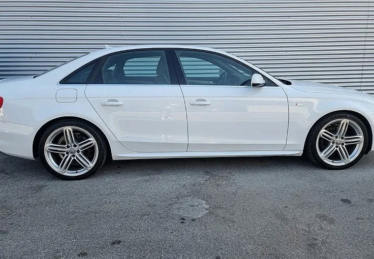 Zunanja slika - Audi A4 - 2.0 TDI-AUT+VELIKI SERVIS-S LINE-PERLA BEL+19COL - 4