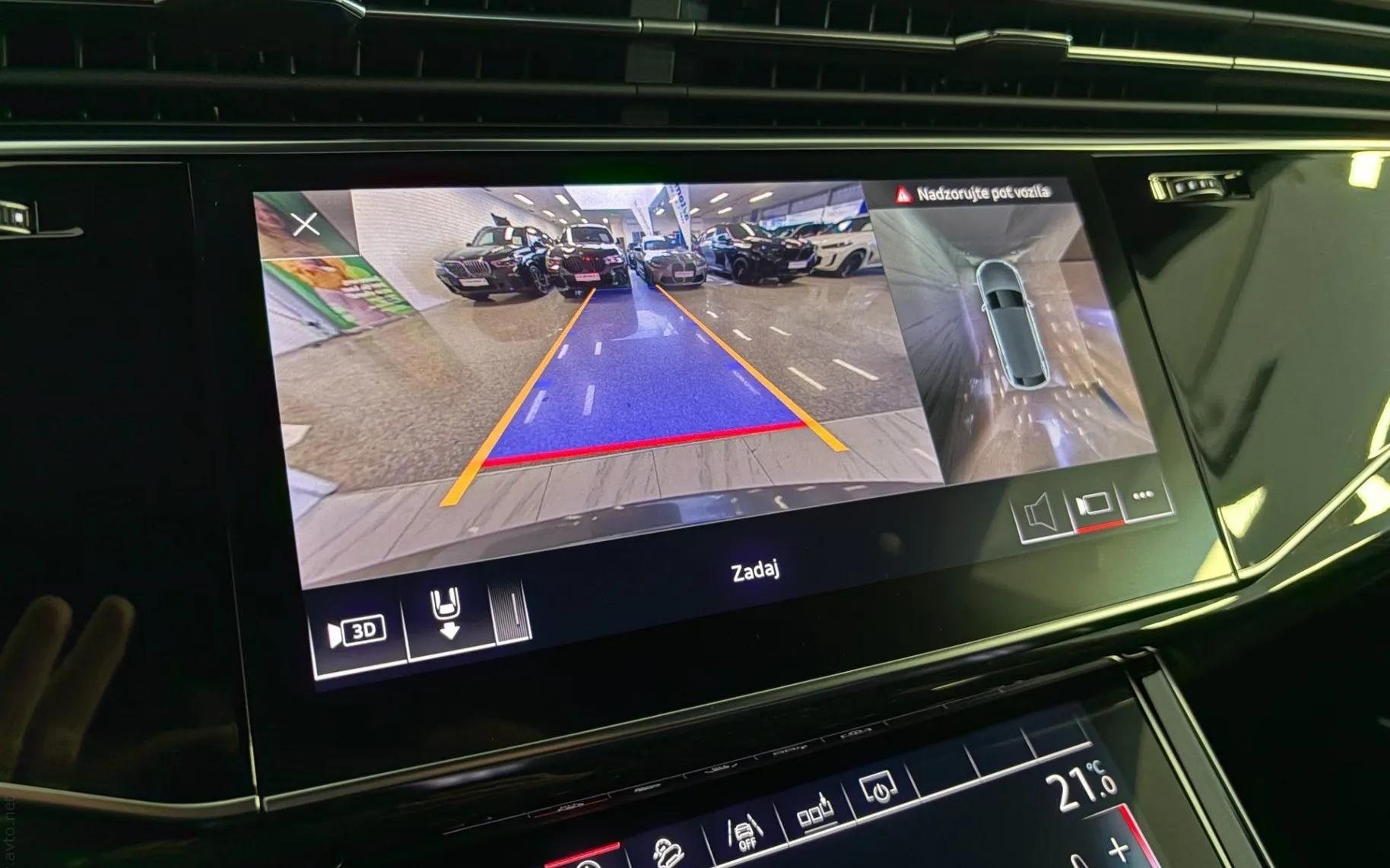 Notranja slika - Audi Q8 - 50TDI|Q|S-Line|360K|Matrix|SoftC|Zračno|BangO|SLO| - 11