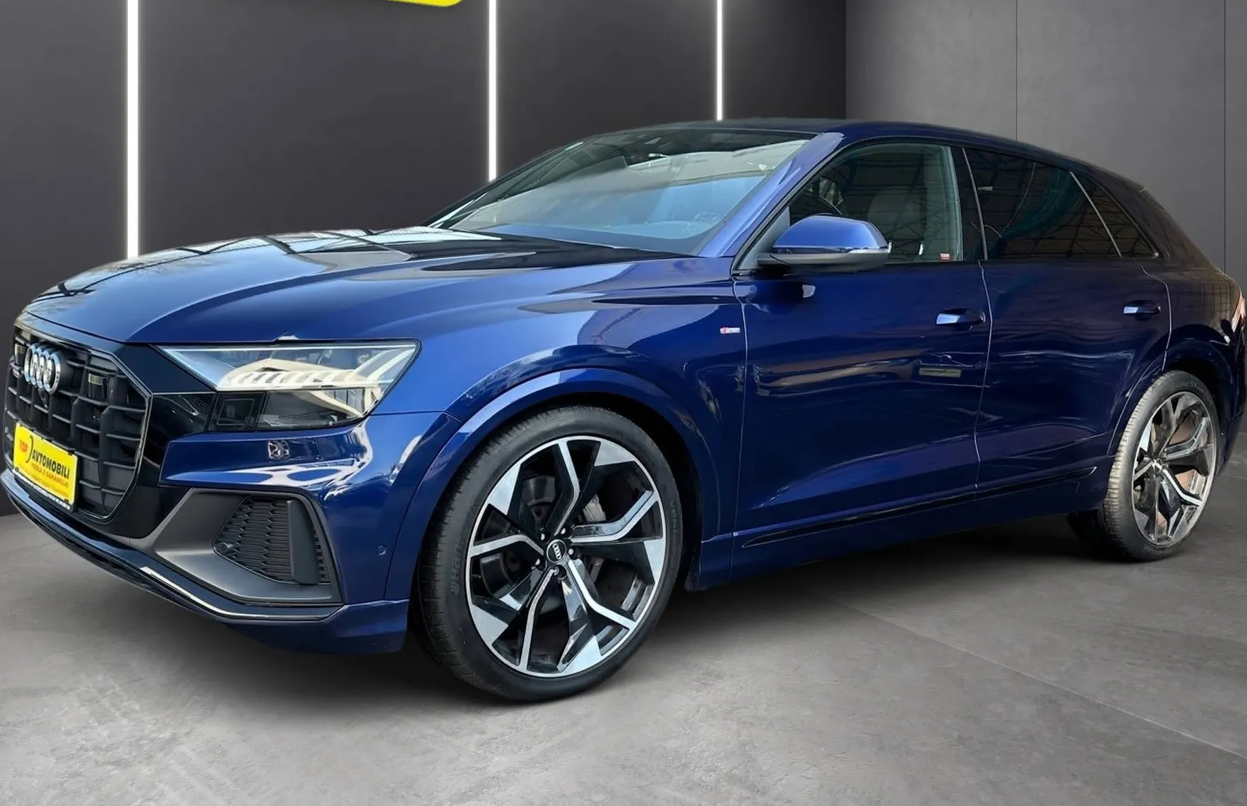 Zunanja slika - Audi Q8 - 50 TDI Q 3×S LINE HD MATRIX VIRTUAL RADAR KAMERA - 3