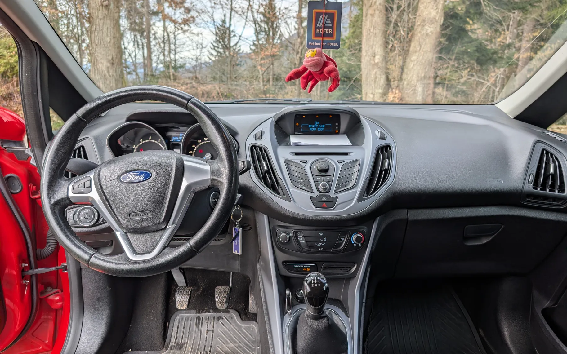 Notranja slika - Ford B-MAX - 1,0 EcoBoost Trend - 7