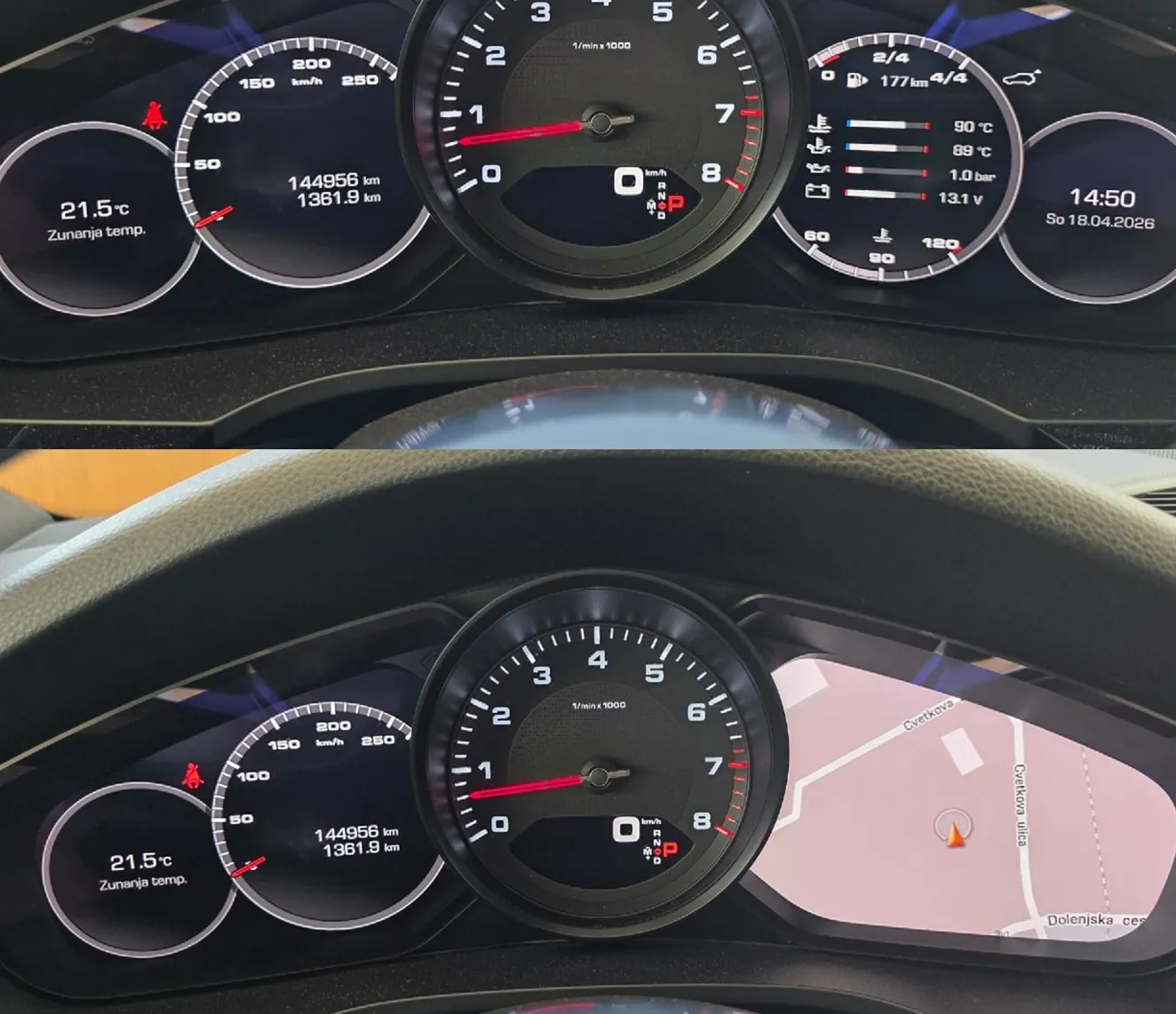 Zunanja slika - Porsche Cayenne - Coupe 3.0 V6 - CHRONO - PANO - BOSE - KLJUKA - 360 KAM - 16
