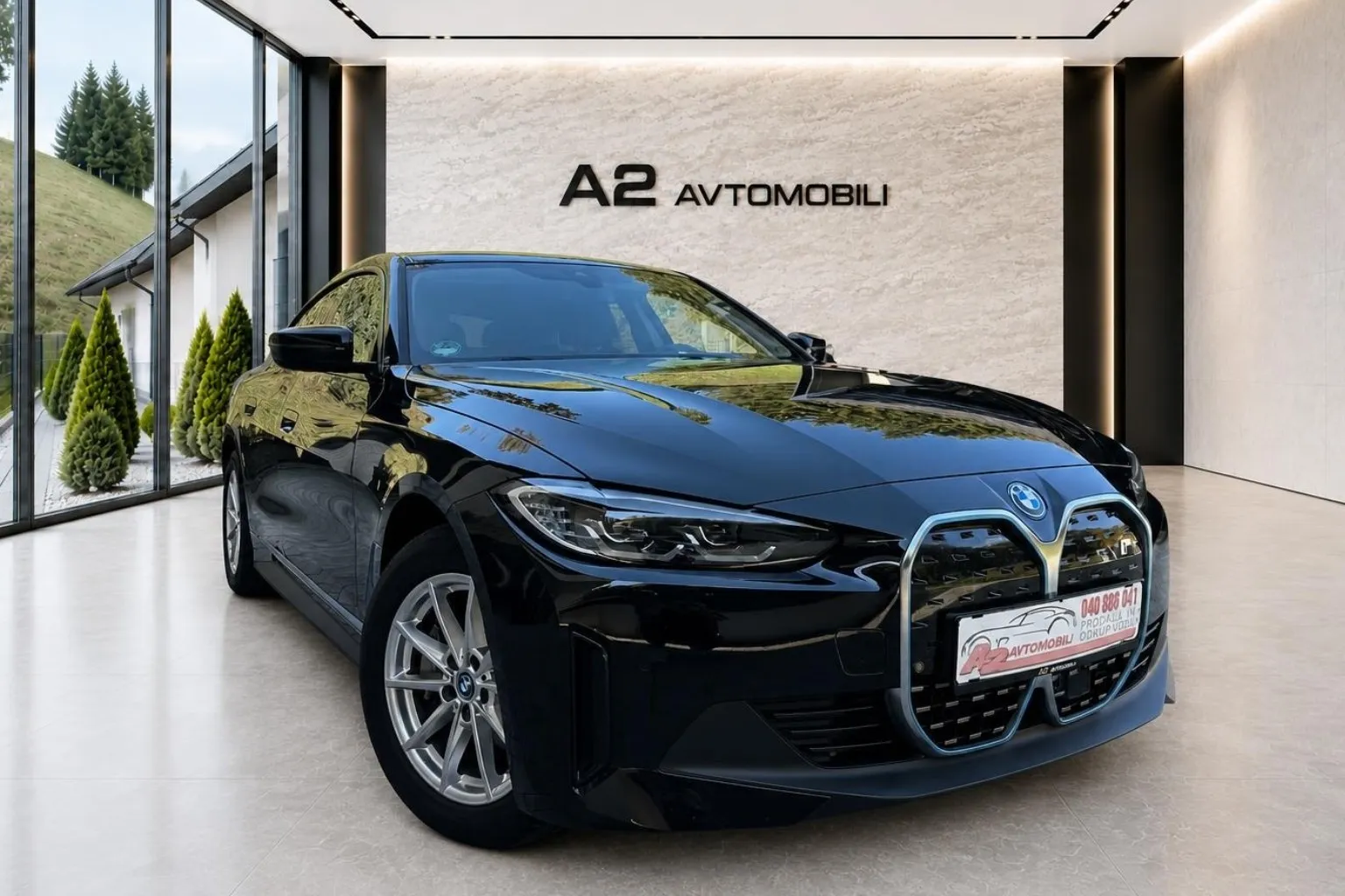 Notranja slika - BMW i4 - eDrive35 AUT. -KAMERA-NAVI-LED-ACC-USNJE-HEAD UP- - 10