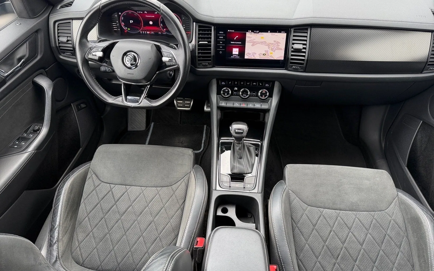 Notranja slika - Škoda Kodiaq - 2.0 TDI Sportline DSG-ACC-Vl.kljuka 4x ogr.sedeži. - 10