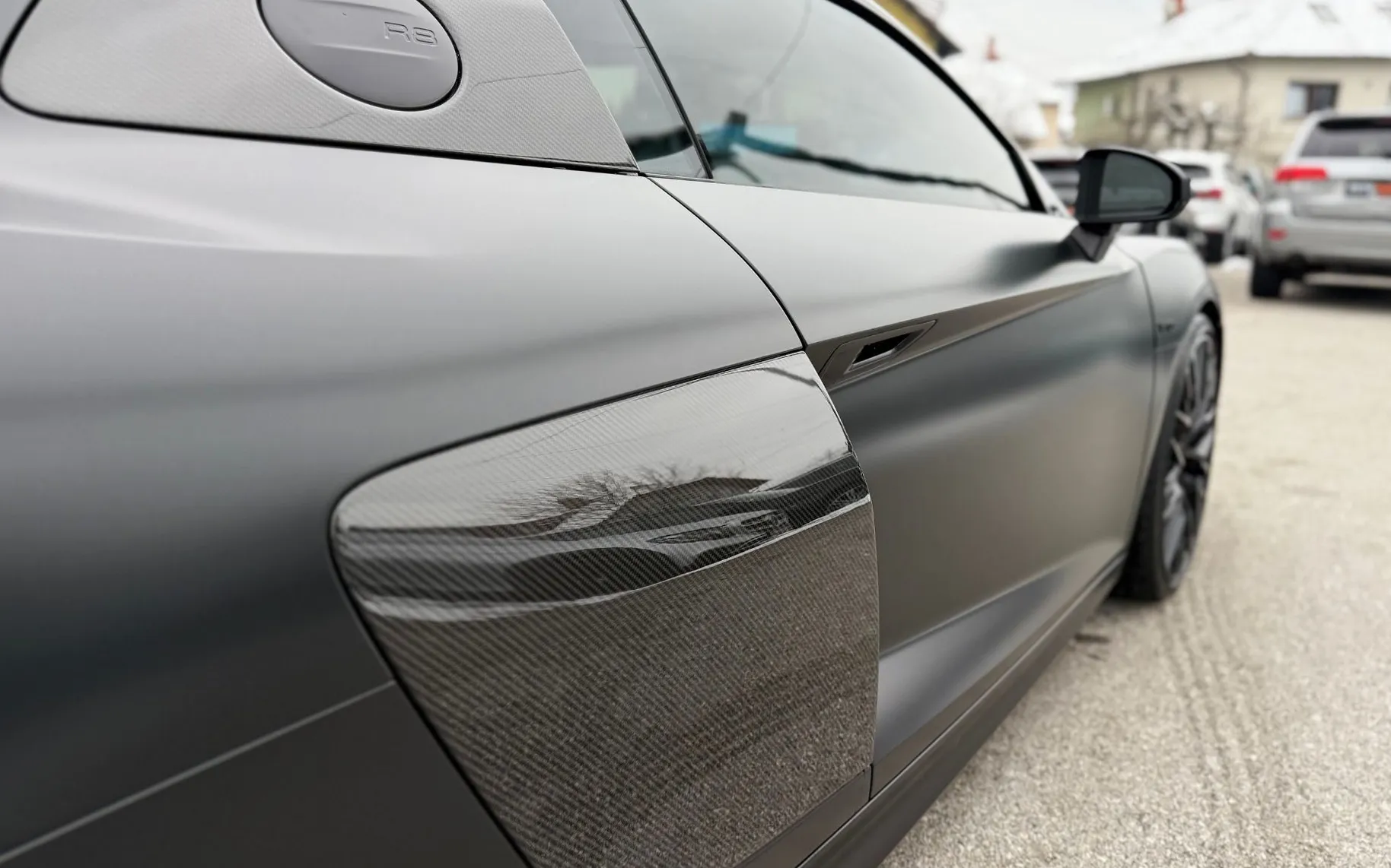 Zunanja slika - Audi R8 - V10+ 5.2 FSI Quattro BLACK MATRIX CARBON CERAMICA - 12