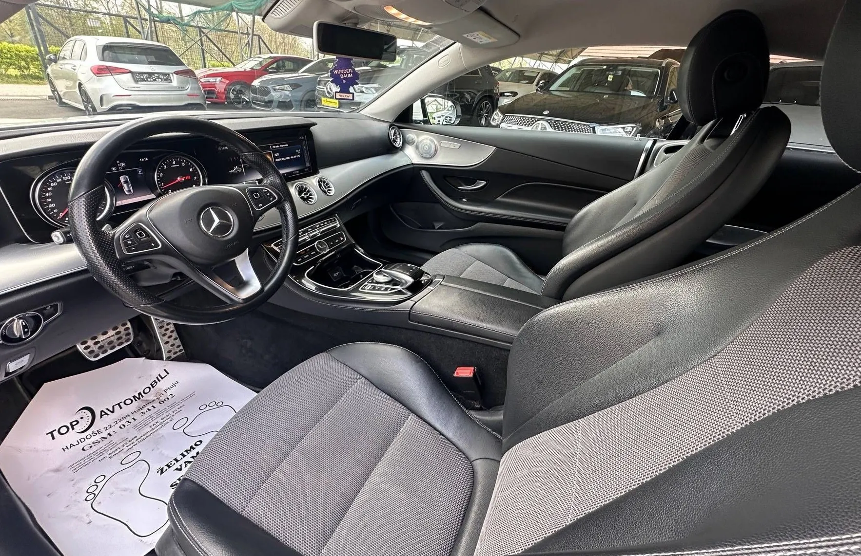 Zunanja slika - Mercedes-Benz E-Razred - COUPE 200 20COL AMG LED NAVI PDC TEM KAMERA TOP - 13