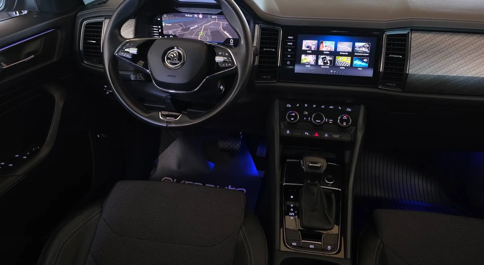 Notranja slika - Škoda Kodiaq - 2.0 TDI Style DSG-Odlična oprema-Matrix-Vl.naprava - 9