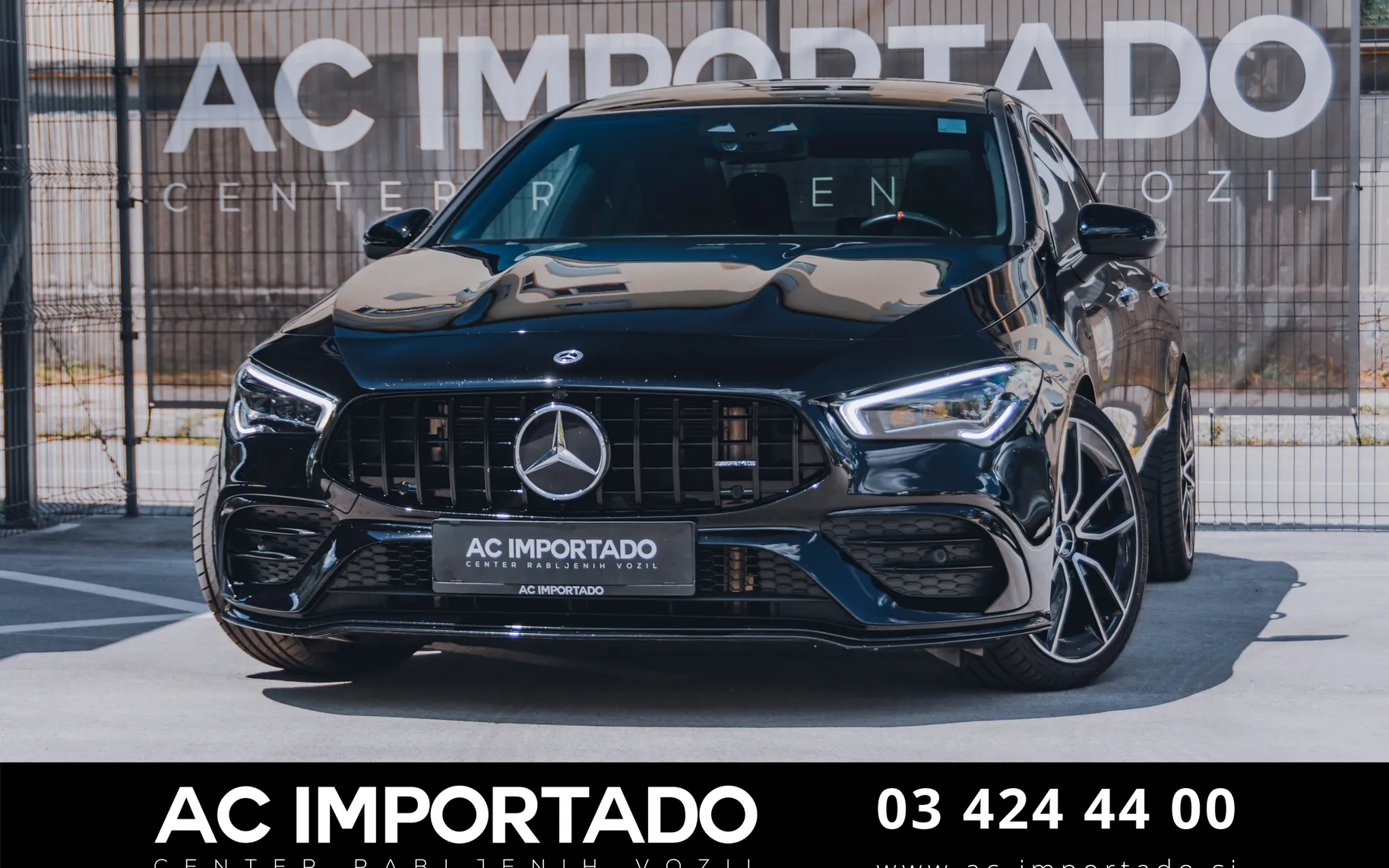 Zunanja slika - Mercedes-Benz CLA-Razred - CLA 35 AMG 4MATIC Akrapovič-NIGHT-ACC-SLOVENSKI - 1