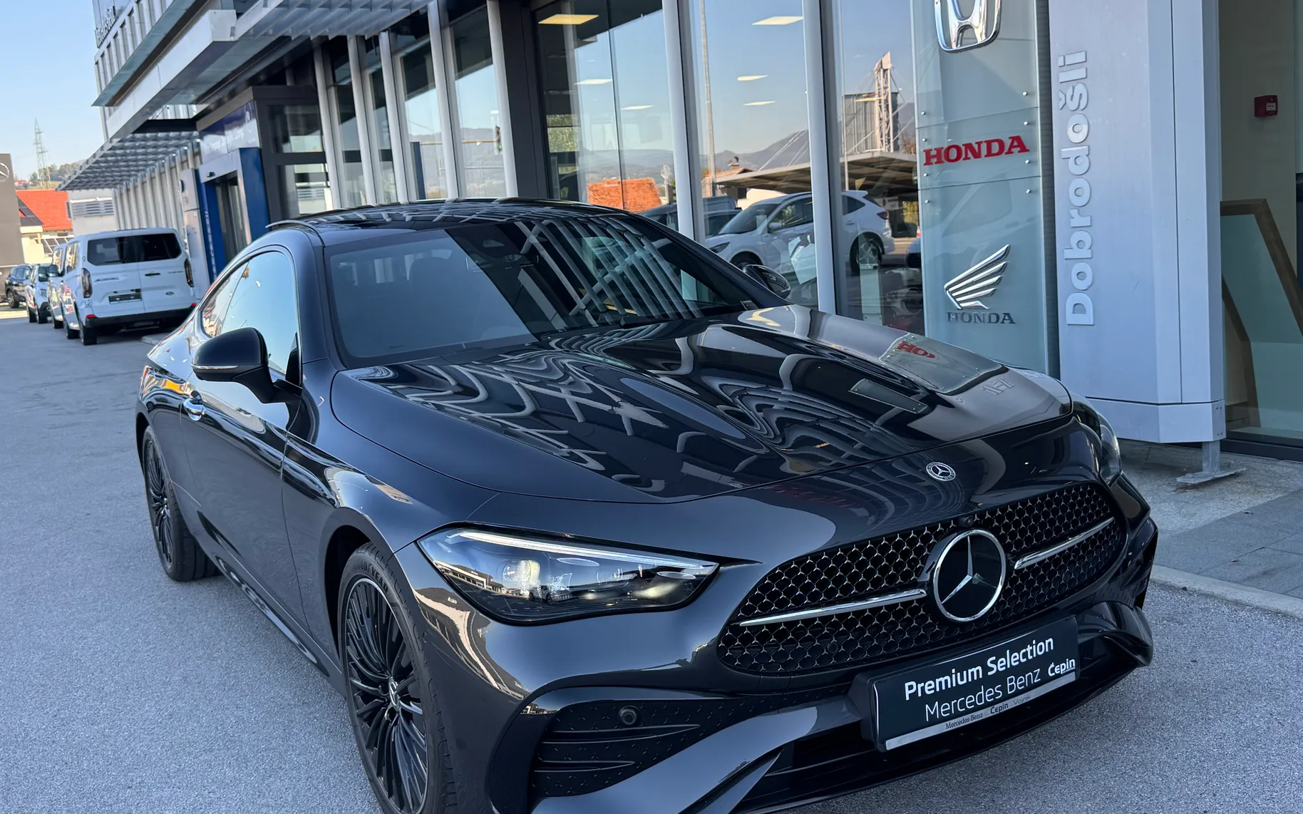 Zunanja slika - Mercedes-Benz CLE Coupe - 200 AUT. COUPE AMG LINE ACC PANO NAVI LED PREMIUM - 2