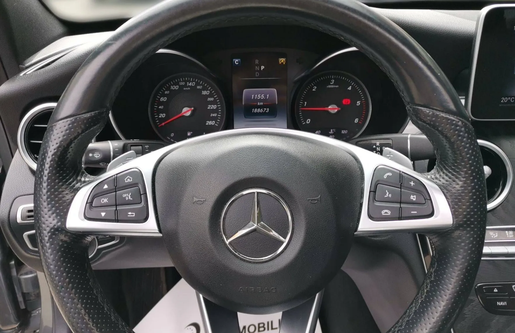 Zunanja slika - Mercedes-Benz C-Razred - C 220 d AMG LINE LED PDC KAMERA NAVI PANORAMA TO.. - 9