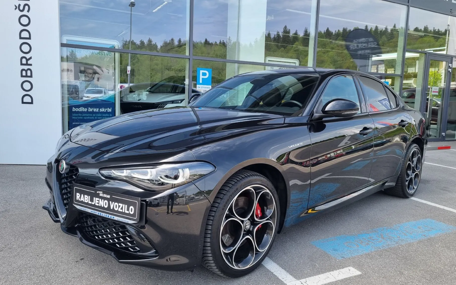 Zunanja slika - Alfa Romeo Giulia - 2.0 Turbo 280 Q4 Veloce - KOT NOVO - SAMO 9.022KM - 1