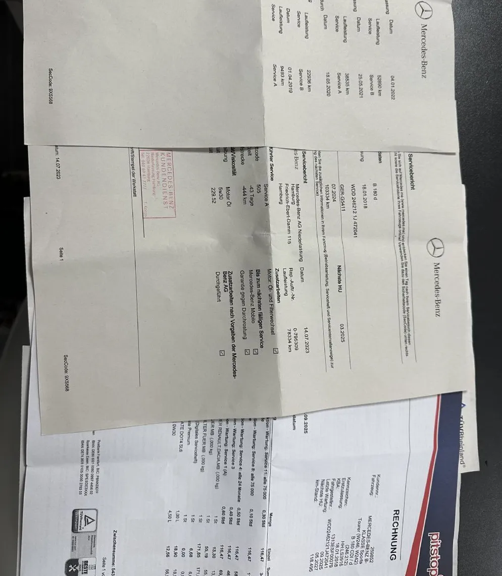 Zunanja slika - Mercedes-Benz B-Razred - B 180 d..NEMŠKI.NAVI.80 KW.SAMO 120.000 KM.DIZEL - 20