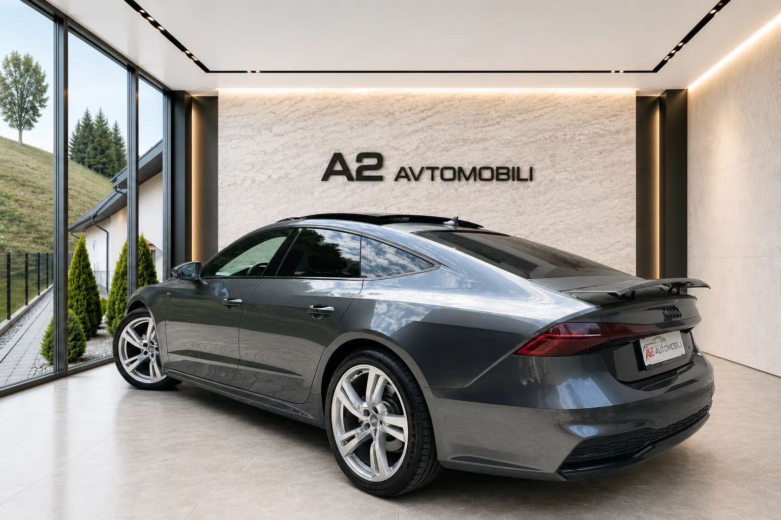 Zunanja slika - Audi A7 - Sportback 50 TDI quattro S-LINE-PANORAMA-VIRTUAL- - 4