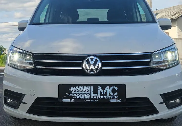 Zunanja slika - VW Caddy - 2.0 TDI 102ks °1.LASTNIK° °LED° °NAVIGACIJA° - 2