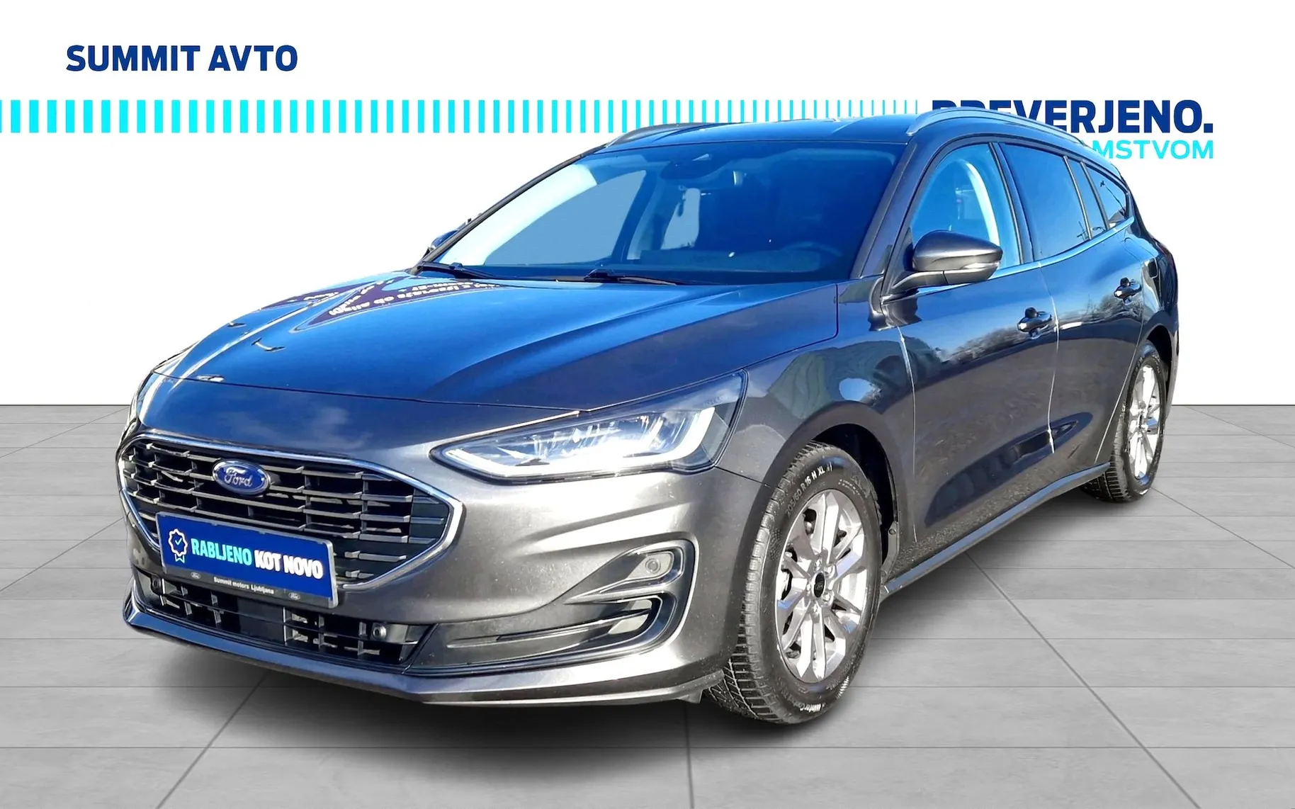 Zunanja slika - Ford Focus - 1.5 EcoBlue AVT.8 Titanium-SLO-LED-NAVI-RADAR-KEYL - 1