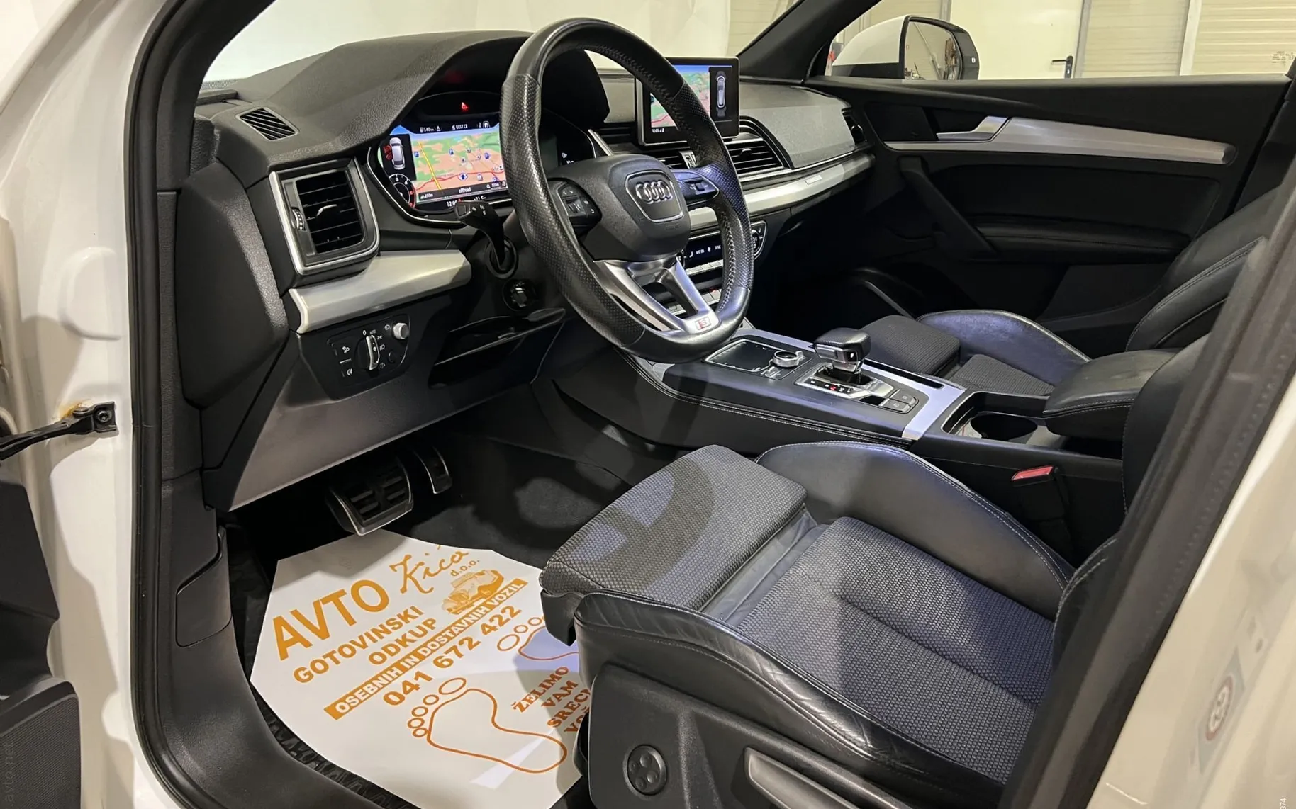 Notranja slika - Audi Q5 - 40 TDI-QUATTRO-S-LINE-VIRTUAL-S-TRONIC-HEAD UP-N.. - 9