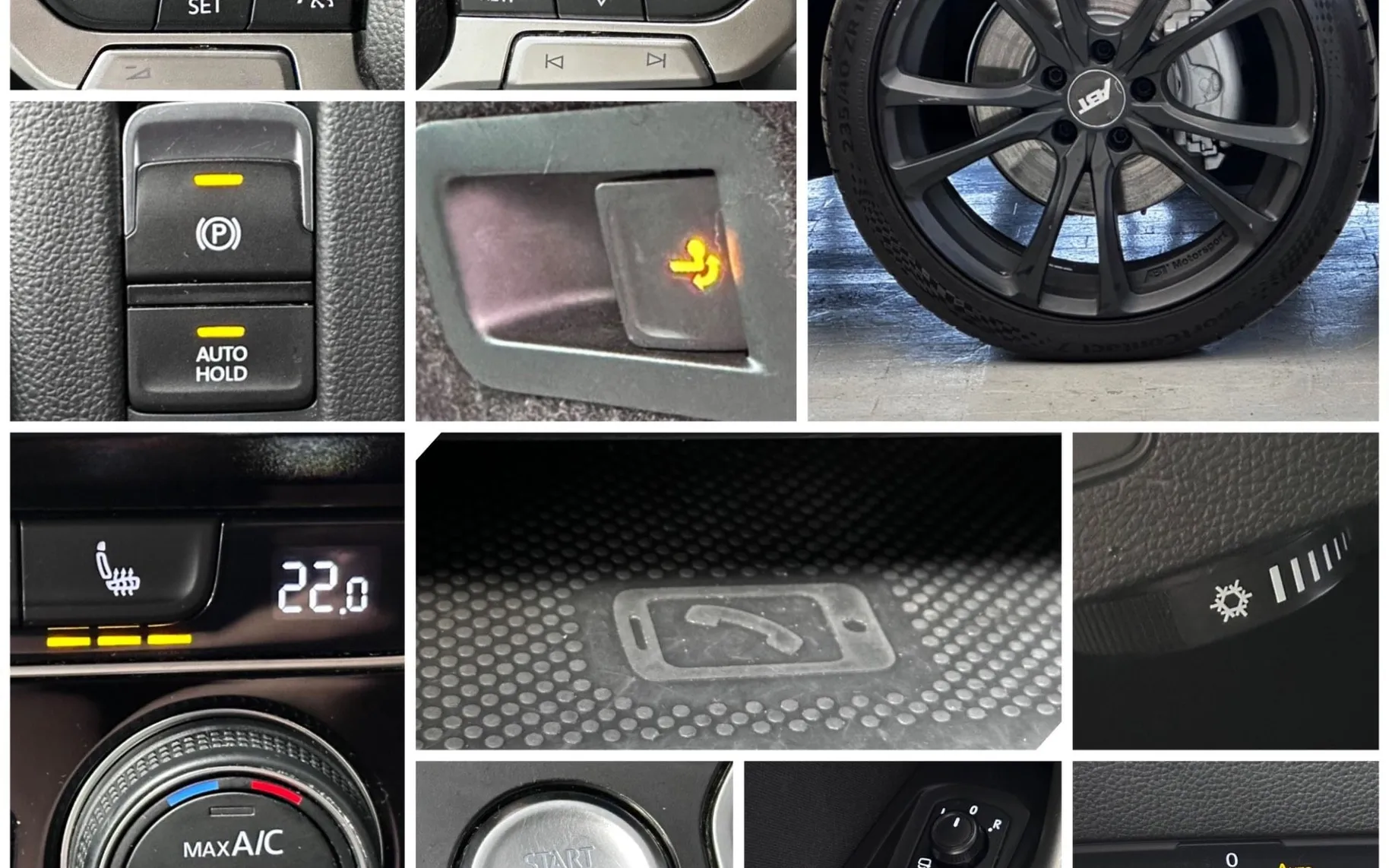 Notranja slika - VW Passat Variant - 2.0 TDI  DSG+KAMERA+NAVI+KLJUKA+ACC+F1 - 23