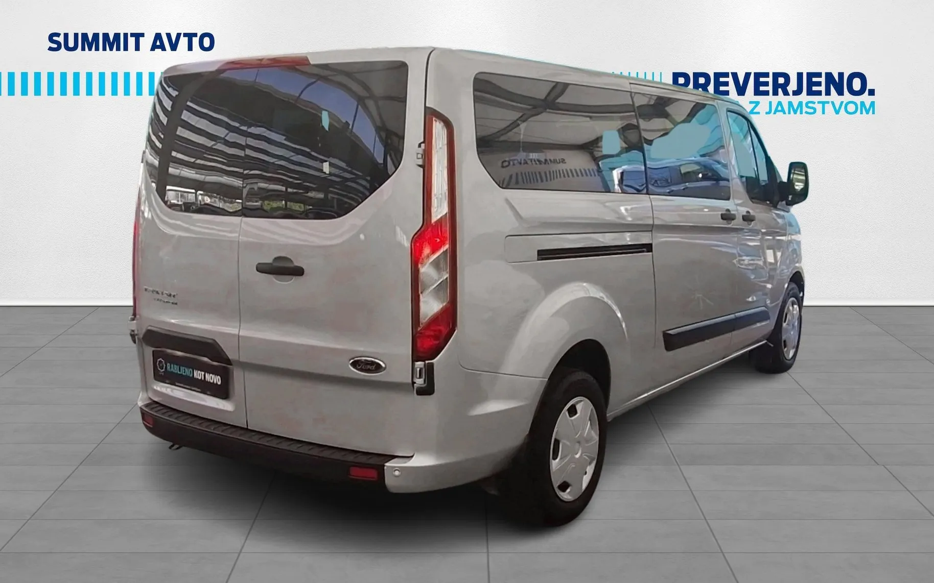 Zunanja slika - Ford Transit Custom - KOMBI TREND 2.0 TDCi 110 kW L2H1 7+1 - SLO-JAMSTVO - 3