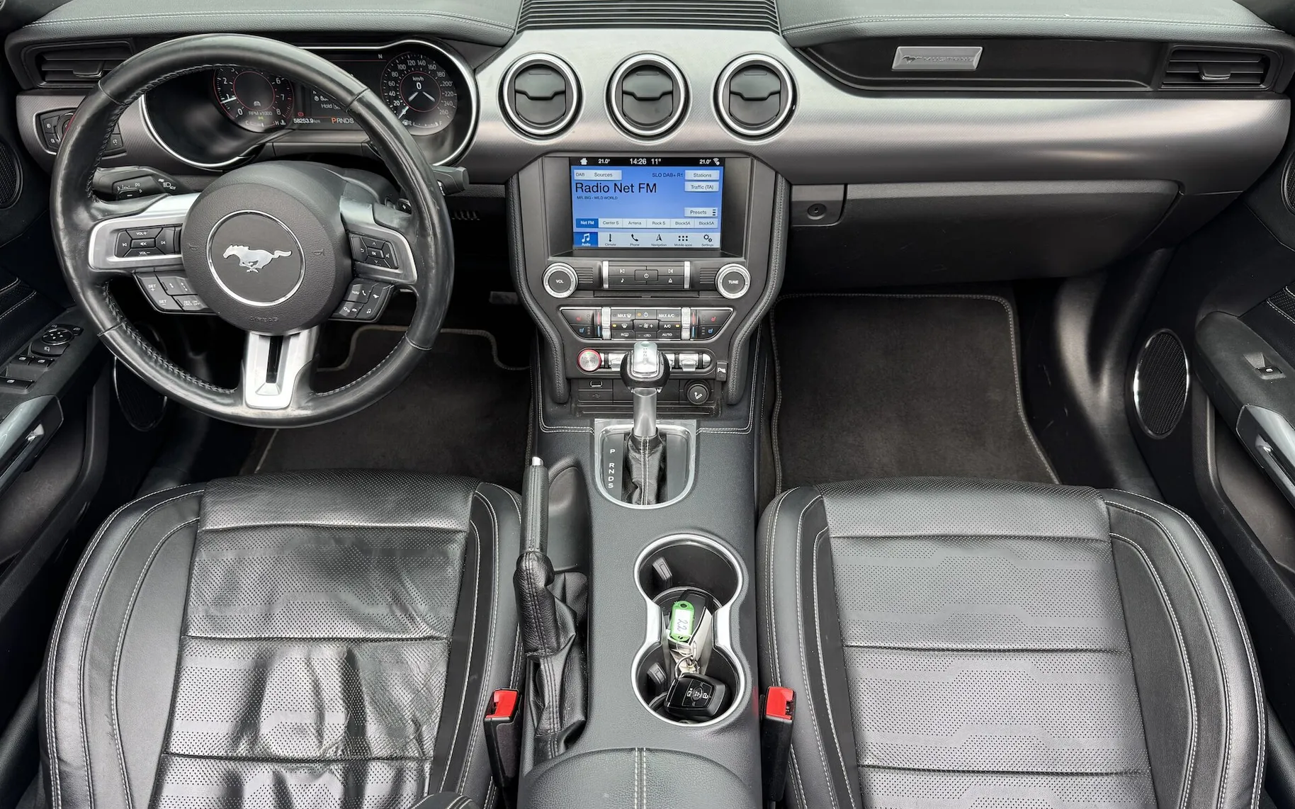 Zunanja slika - Ford Mustang - 2.3 EcoBoost 290KM AVT SLO samo 58.254 km ODLIČEN - 15