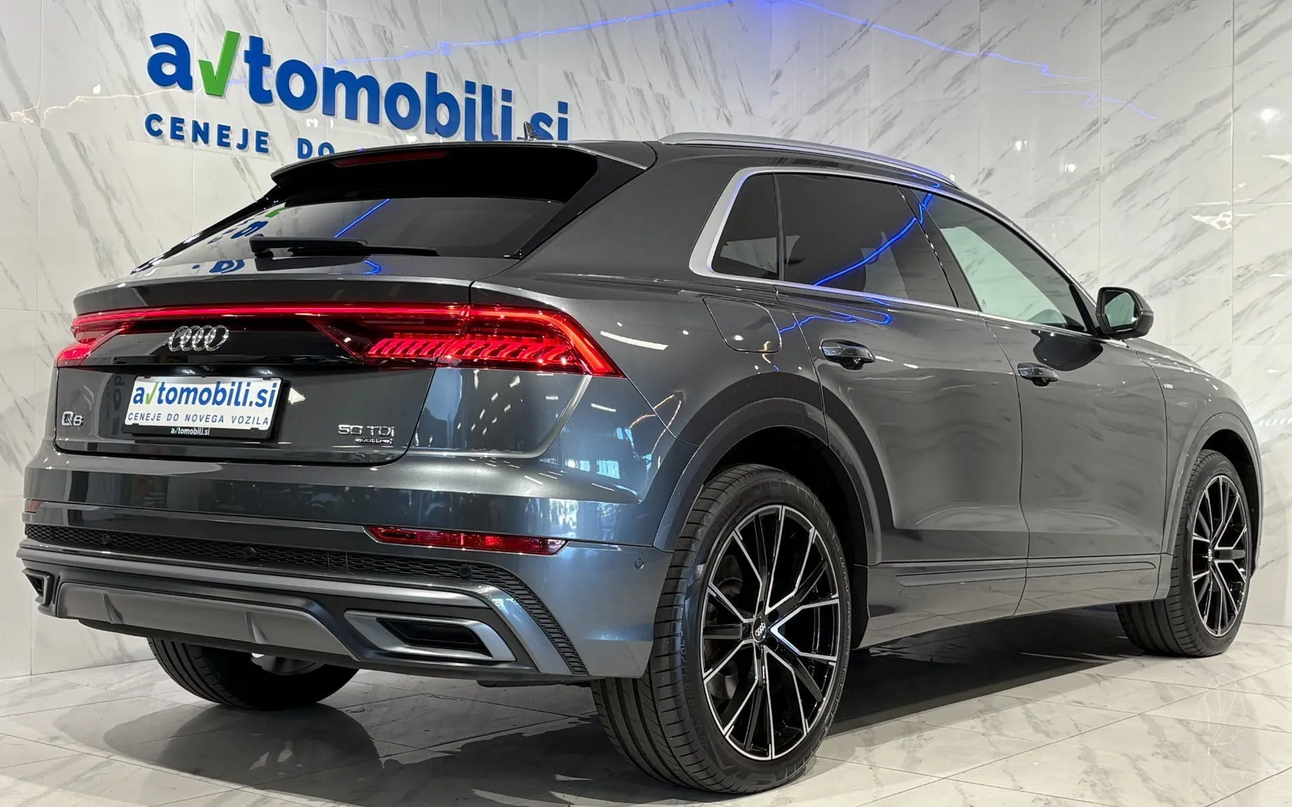 Zunanja slika - Audi Q8 - 50TDI|Q|S-Line|360K|Matrix|SoftC|Zračno|BangO|SLO| - 4