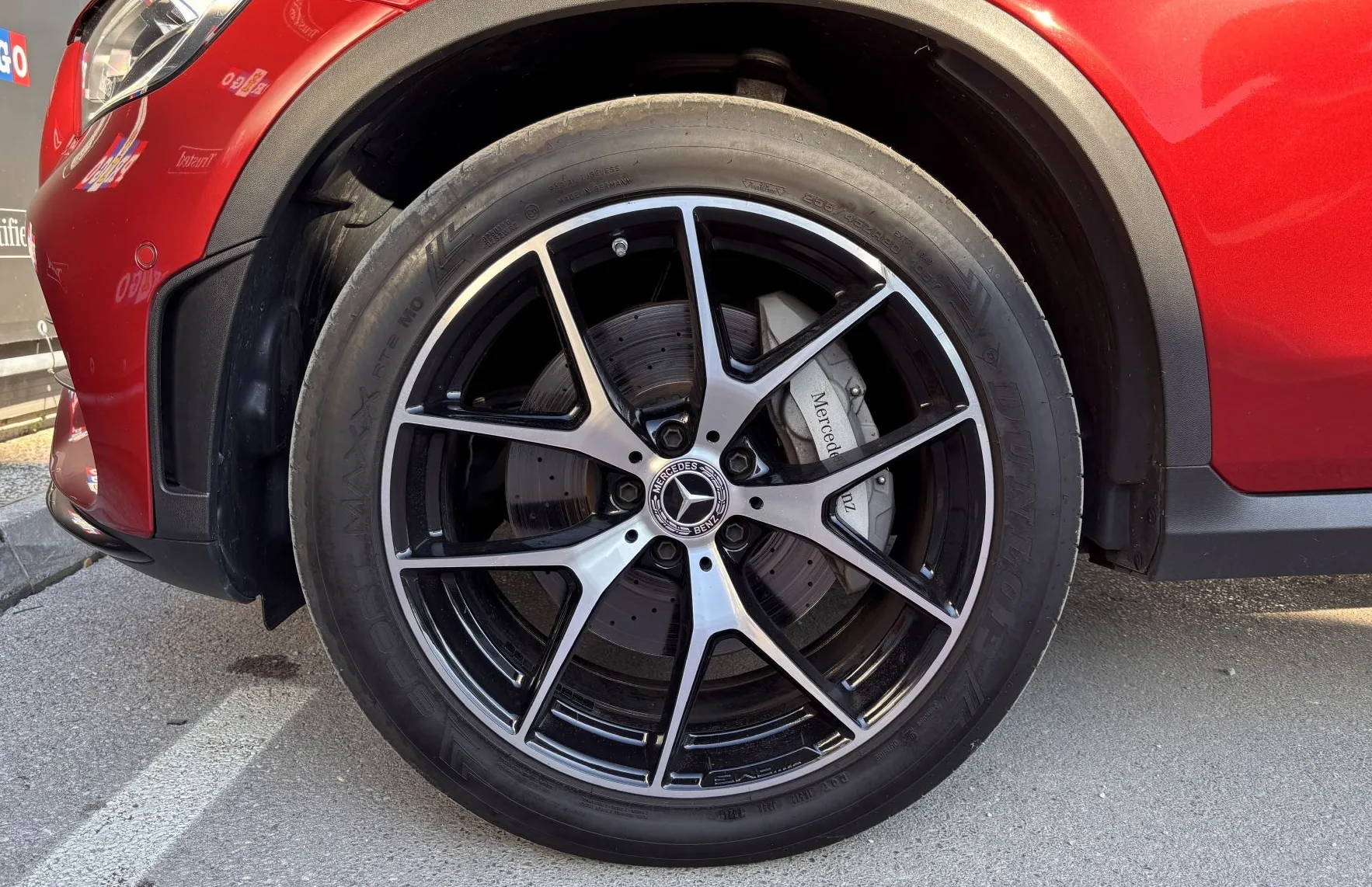 Zunanja slika - Mercedes-Benz GLC-Razred - GLC coupe 300d 4Matic AMG Line. Asistenti. 360 kamera... - 4
